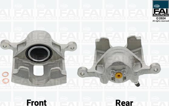 FAI AutoParts FPCA117L - Тормозной суппорт autodnr.net