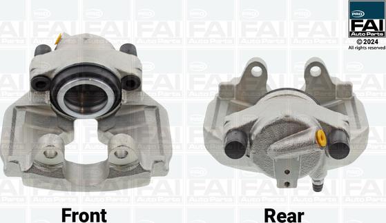 FAI AutoParts FPCA132L - Тормозной суппорт avtokuzovplus.com.ua