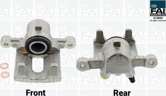 FAI AutoParts FPCA203L - Тормозной суппорт avtokuzovplus.com.ua