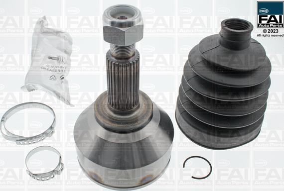 FAI AutoParts FPCV122 - Шарнірний комплект, ШРУС, приводний вал autocars.com.ua