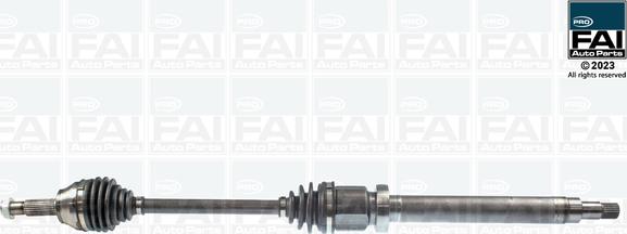 FAI AutoParts FPDS102 - Приводной вал autodnr.net