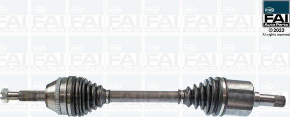 FAI AutoParts FPDS103 - Приводний вал autocars.com.ua