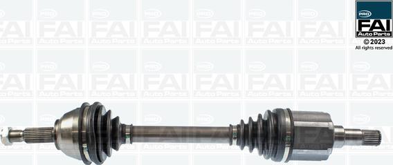 FAI AutoParts FPDS114 - Приводной вал avtokuzovplus.com.ua