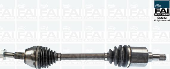 FAI AutoParts FPDS122 - Приводной вал avtokuzovplus.com.ua