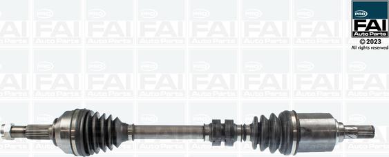 FAI AutoParts FPDS137 - Приводной вал autodnr.net