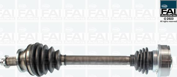 FAI AutoParts FPDS151 - Приводний вал autocars.com.ua