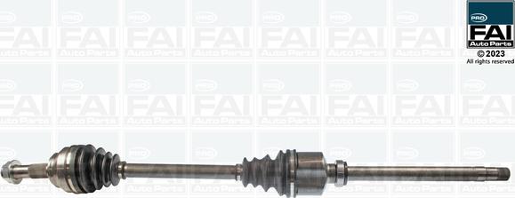 FAI AutoParts FPDS156 - Приводной вал autodnr.net