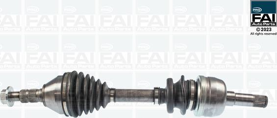 FAI AutoParts FPDS179 - Приводной вал avtokuzovplus.com.ua