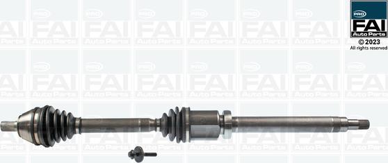 FAI AutoParts FPDS180 - Приводной вал avtokuzovplus.com.ua