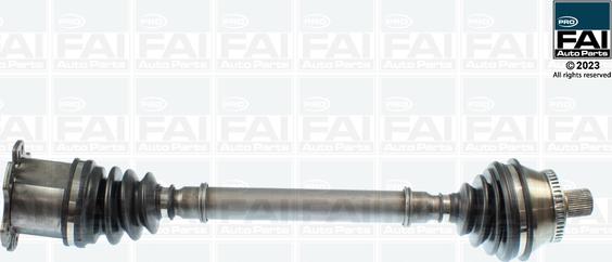 FAI AutoParts FPDS182 - Приводной вал avtokuzovplus.com.ua