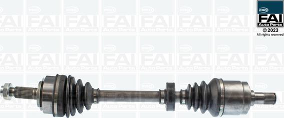 FAI AutoParts FPDS186 - Приводной вал avtokuzovplus.com.ua