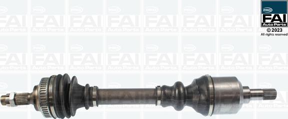 FAI AutoParts FPDS206 - Приводной вал autodnr.net