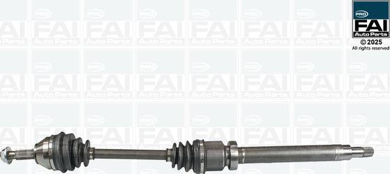 FAI AutoParts FPDS242 - Приводний вал autocars.com.ua