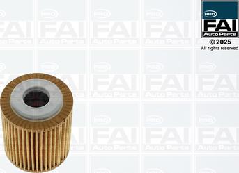 FAI AutoParts FPOF168 - Масляний фільтр autocars.com.ua