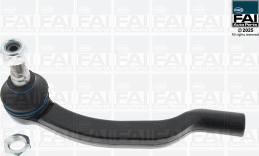 FAI AutoParts FPTR0186L - Наконечник рульової тяги, кульовий шарнір autocars.com.ua