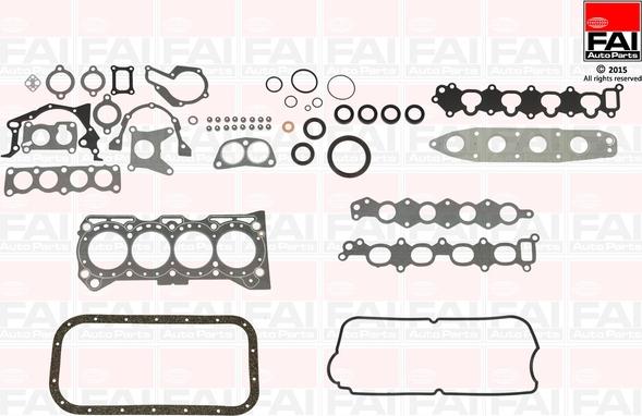 FAI AutoParts FS1208 - Комплект прокладок, двигатель avtokuzovplus.com.ua