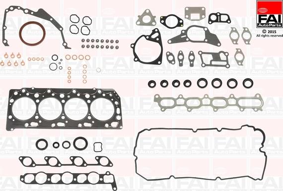 FAI AutoParts FS2101 - Комплект прокладок, двигун autocars.com.ua