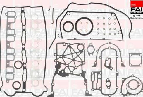 FAI AutoParts FS2201NH - Комплект прокладок, двигун autocars.com.ua