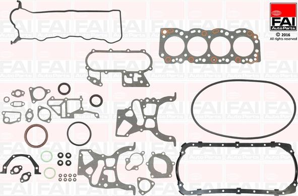 FAI AutoParts FS366 - Комплект прокладок, двигатель autodnr.net