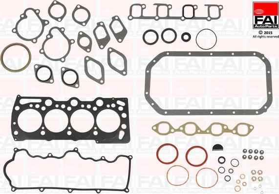 FAI AutoParts FS907 - Комплект прокладок, двигун autocars.com.ua