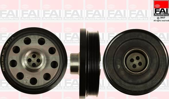 FAI AutoParts FVD1013 - Шкив коленчатого вала autodnr.net