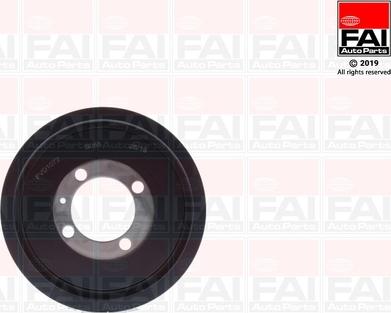 FAI AutoParts FVD1072 - Шкив коленчатого вала avtokuzovplus.com.ua