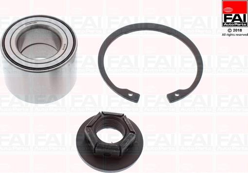 FAI AutoParts FWBK1031 - Комплект підшипника маточини колеса autocars.com.ua