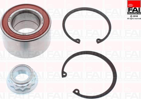 FAI AutoParts FWBK1093 - Комплект подшипника ступицы колеса avtokuzovplus.com.ua