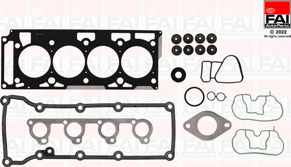 FAI AutoParts HS1168 - Комплект прокладок, головка циліндра autocars.com.ua