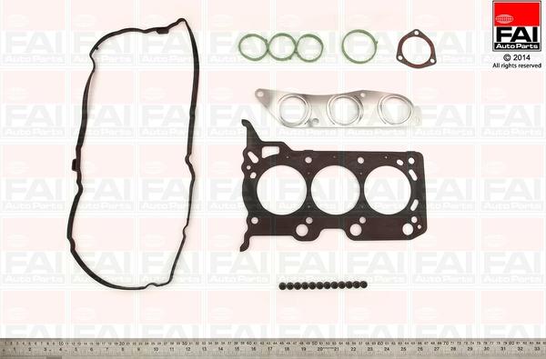 FAI AutoParts HS1416 - Комплект прокладок, головка циліндра autocars.com.ua