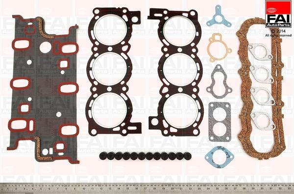 FAI AutoParts HS142 - Комплект прокладок, головка циліндра autocars.com.ua