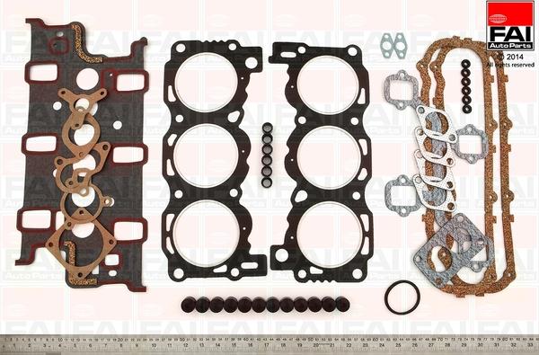 FAI AutoParts HS143 - Комплект прокладок, головка циліндра autocars.com.ua