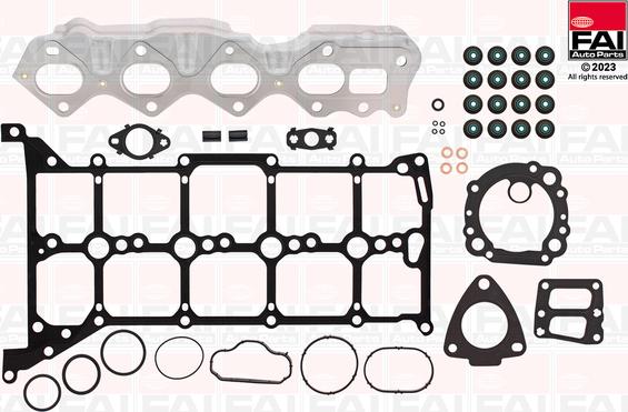 FAI AutoParts HS2340NH - Комплект прокладок, головка цилиндра avtokuzovplus.com.ua