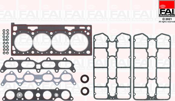 FAI AutoParts HS772 - Комплект прокладок, головка циліндра autocars.com.ua