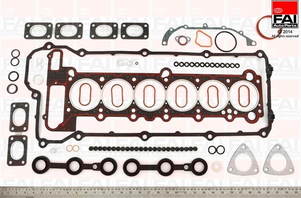 FAI AutoParts HS838 - Комплект прокладок, головка циліндра autocars.com.ua