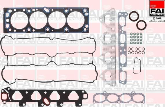 FAI AutoParts HS876 - Комплект прокладок, головка циліндра autocars.com.ua