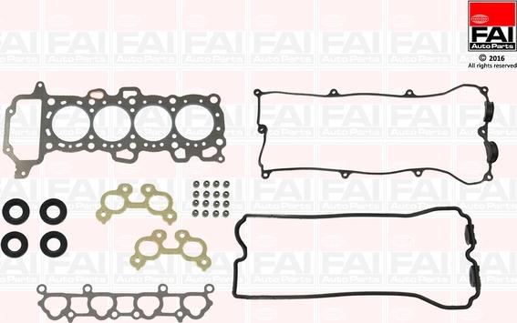 FAI AutoParts HS938 - Комплект прокладок, головка циліндра autocars.com.ua