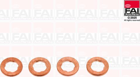 FAI AutoParts IS012 - Комплект прокладок, форсунка autocars.com.ua
