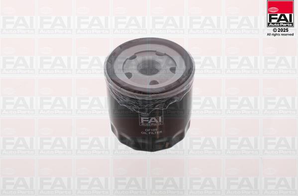 FAI AutoParts OF109 - Масляний фільтр autocars.com.ua