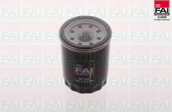 FAI AutoParts OF128 - Масляний фільтр autocars.com.ua