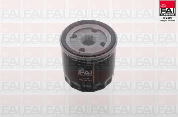 FAI AutoParts OF141 - Масляний фільтр autocars.com.ua
