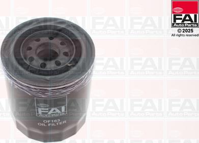FAI AutoParts OF163 - Масляний фільтр autocars.com.ua
