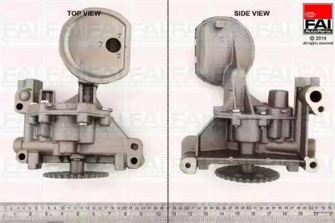 FAI AutoParts OP219 - Масляний насос autocars.com.ua