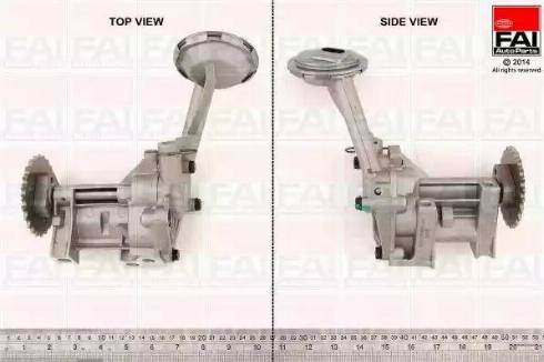 FAI AutoParts OP221 - Масляний насос autocars.com.ua