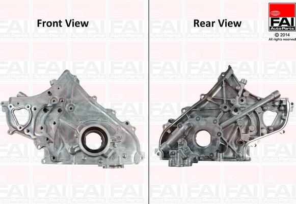 FAI AutoParts OP280 - Масляний насос autocars.com.ua