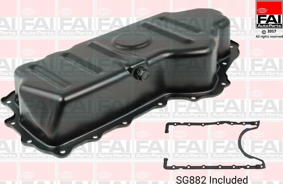 FAI AutoParts PAN008 - Масляний піддон autocars.com.ua