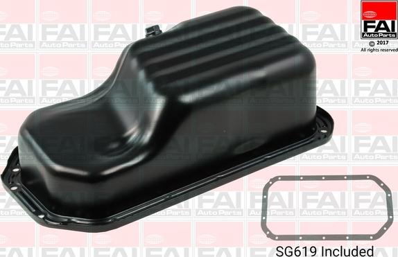 FAI AutoParts PAN026 - Масляний піддон autocars.com.ua