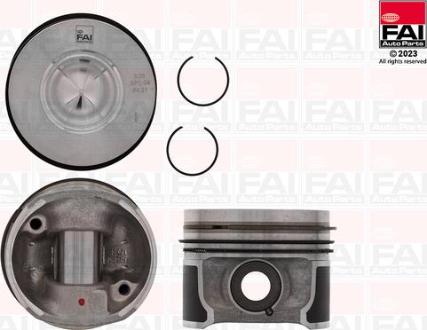 FAI AutoParts PK205-025 - Поршень autocars.com.ua