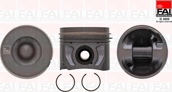 FAI AutoParts PK248-000 - Поршень autocars.com.ua