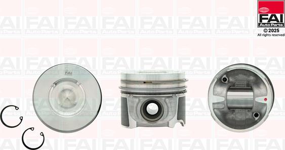 FAI AutoParts PK250-000 - Поршень autocars.com.ua